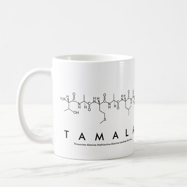 Caneca De Café Tamala peptide mug (Esquerda)