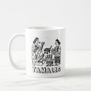 Caneca De Café Tamales (Codex de Florentine, século XVI)