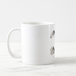 Caneca De Café Tamandua bonita � arte animal bonita