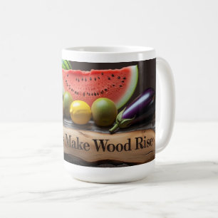Caneca De Café Tamanho único faz a madeira subir