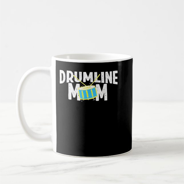 Caneca De Café Tambores de Banda de Marcha Mãe (Esquerda)