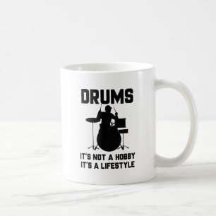 Caneca De Café Tambores É Um Estilo de Vida