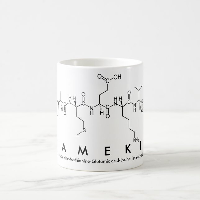 Caneca De Café Tamekia peptide mug (Centro)