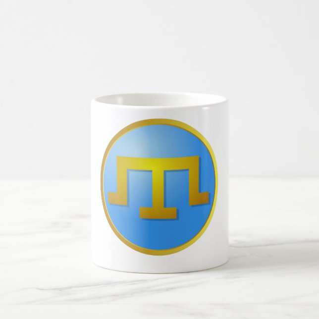 Caneca De Café Tamga da Crimeia Tatars (Centro)
