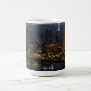 Caneca De Café Tampa Bay Night Skyline
