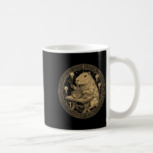 Caneca De Café Tampa Capivara Mundo Antigo Medieval Ramen Fantasi
