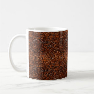 Caneca De Café Tampão de café com couro