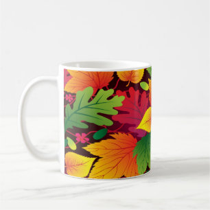 Caneca De Café Tampão de café com Design de queda branca