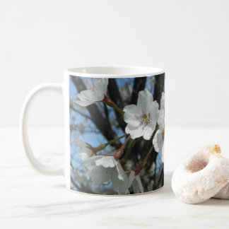 Caneca De Café Tampão de café de Primavera de cereja