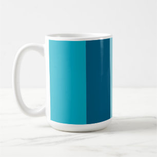 Caneca De Café Tampão Striped Mug com dois tons