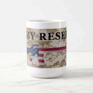 Caneca de café Tan da reserva de exército M16