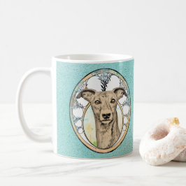 Caneca De Café Tan Greyhound