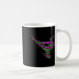 Caneca De Café Tang Soo Do Girls Karate Martial Arts Treinando Tr