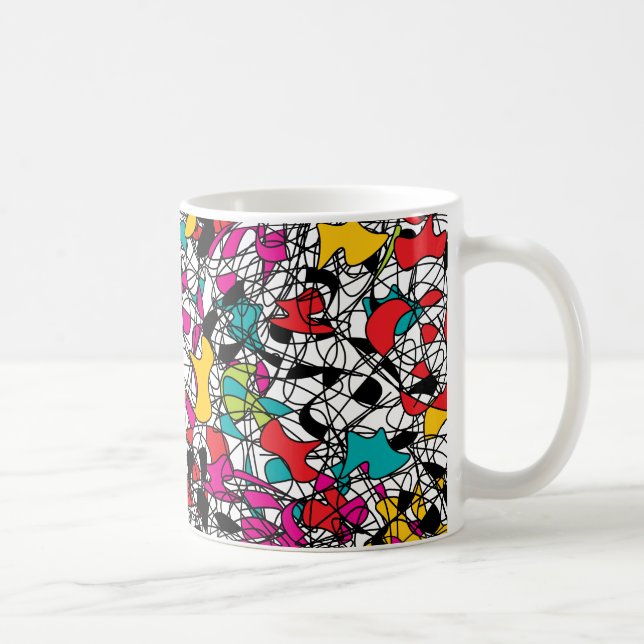 Caneca De Café Tangor de espaguete (Direita)