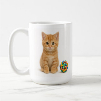 Caneca De Café Tangy Trouble - Laranja Tabby Kitten