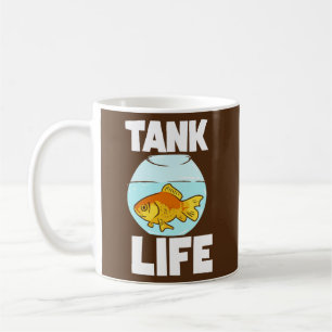 Caneca De Café Tanque de Vida Aquário de Peixes