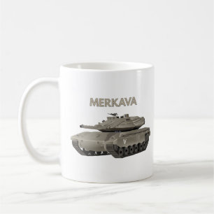 Caneca De Café Tanque israelita Merkava