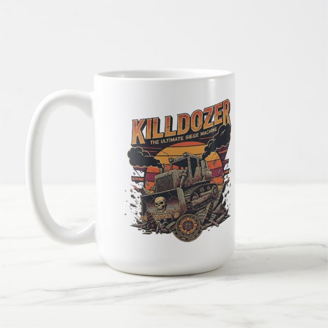Caneca De Café Tanque Mega Killdozer Épico 2 (Esquerda)