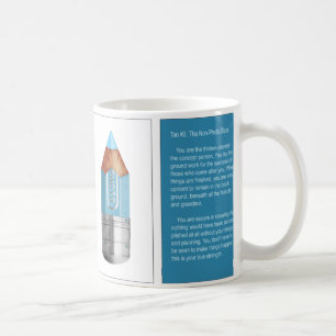 Caneca De Café Tao #2 - O azul da Não-Foto
