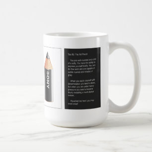 Caneca De Café Tao #9 - O lápis da arte
