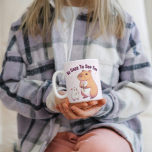 Caneca De Café Tão Capaz De Te Ver - Bela Arte Capybara
