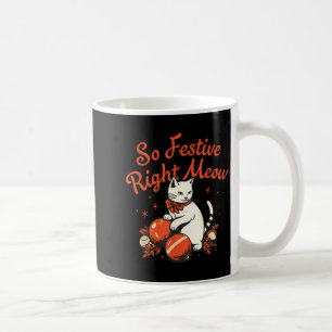 Caneca De Café Tão Festivo Agora Mesmo Divertido Natal Papai Noel