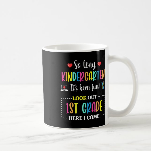 Caneca De Café Tão Longo Jardim de Infância 1 rua Aqui Eu Vim Par (Direita)