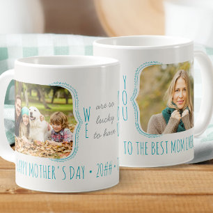Caneca De Café Tão Sortudo por Ter Você 2 Foto Edição Ocasional