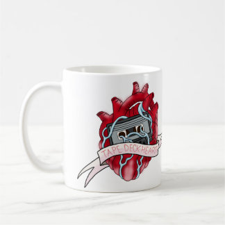 Caneca De Café Tape Deck Heart Mug
