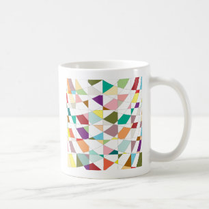 Caneca De Café Tapeçaria com abstrato de cores