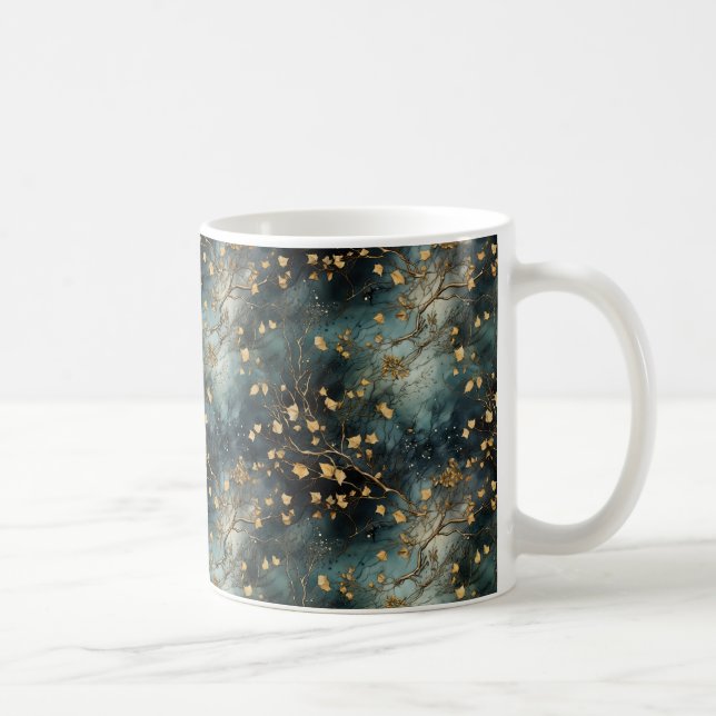 Caneca De Café Tapeçaria da Natureza (Direita)