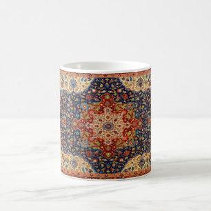 Caneca De Café Tapeçaria Turca Persa Oriental Padrão