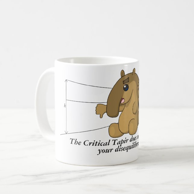 Caneca De Café Tapir Crítico - Geologia Estrutural (Frente Esquerda)