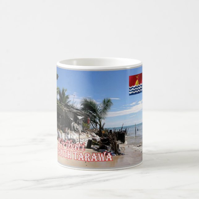 Caneca De Café Tarawa do Sul - Kiribati - Panorama - (Centro)
