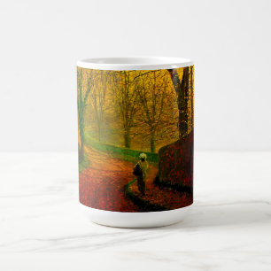 Caneca De Café Tarde de novembro Stapleton Park Grimshaw