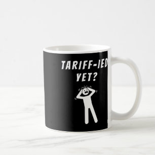 Caneca De Café Tarifa Engraçada-ada Assustada Tarifas Anti-trump