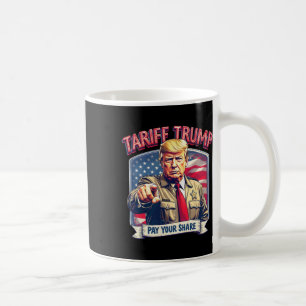 Caneca De Café Tarifa Engraçada, Trump Paga Sua Parte