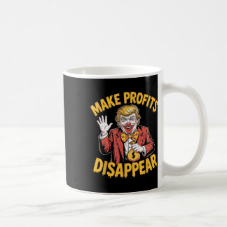 Caneca De Café Tarifas de Trump Recessão Meme Fazem Lucros Desapa