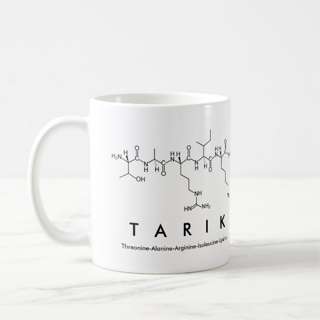 Caneca De Café Tarik peptide mug (Esquerda)