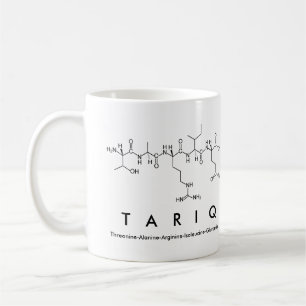 Caneca De Café Tariq peptide mug
