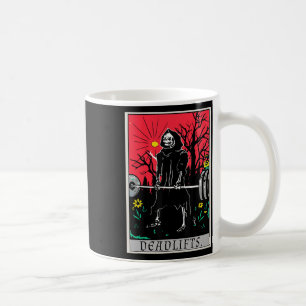 Caneca De Café Tarot Card Engraçado Gym Desenhos Decolados Destin
