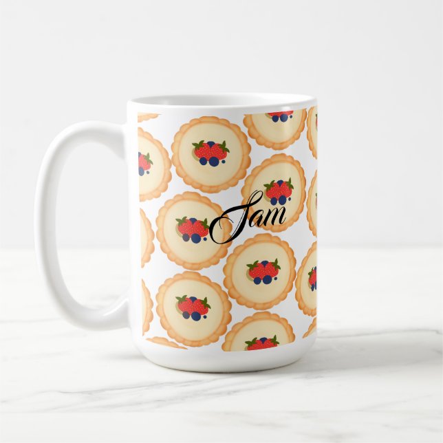 Caneca De Café Tart fruta (Esquerda)