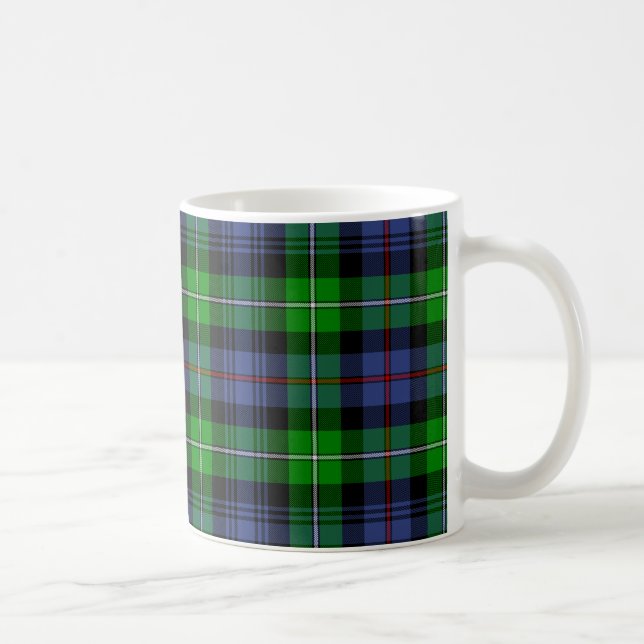 Caneca De Café Tartan de MacKenzie (aka Tartan dos escoceses de (Direita)