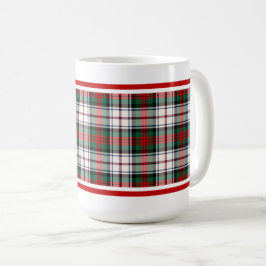 Caneca De Café Tartan de Vestido do Clã MacDuff Xadrez Escocês