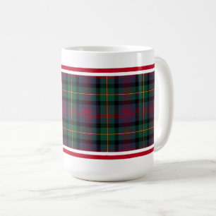 Caneca De Café Tartan do clã de Logan