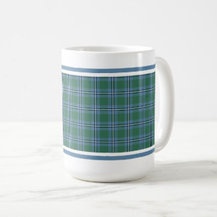 Caneca De Café Tartan do Scottish do clã de Irvine