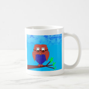 Caneca De Café Tartan e Coração