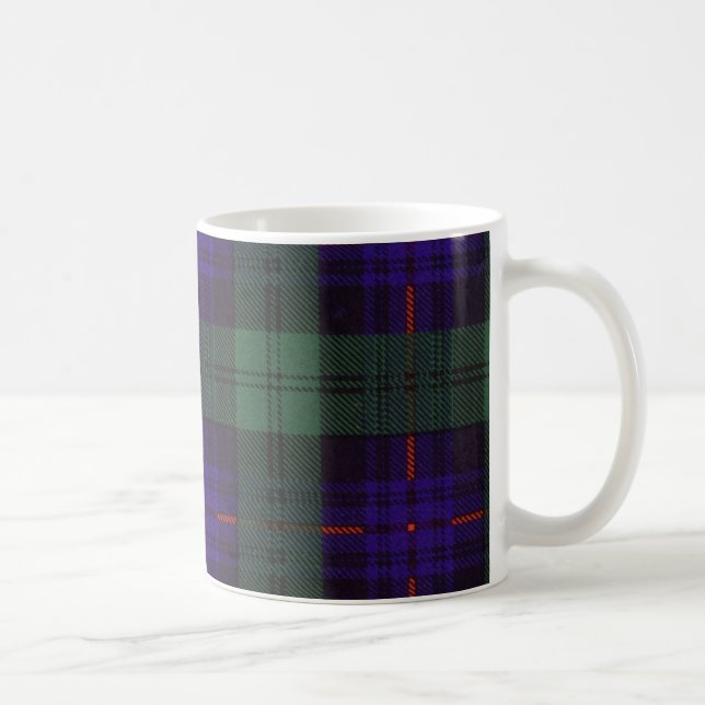 Caneca De Café Tartan escocês real - Armstrong (Direita)