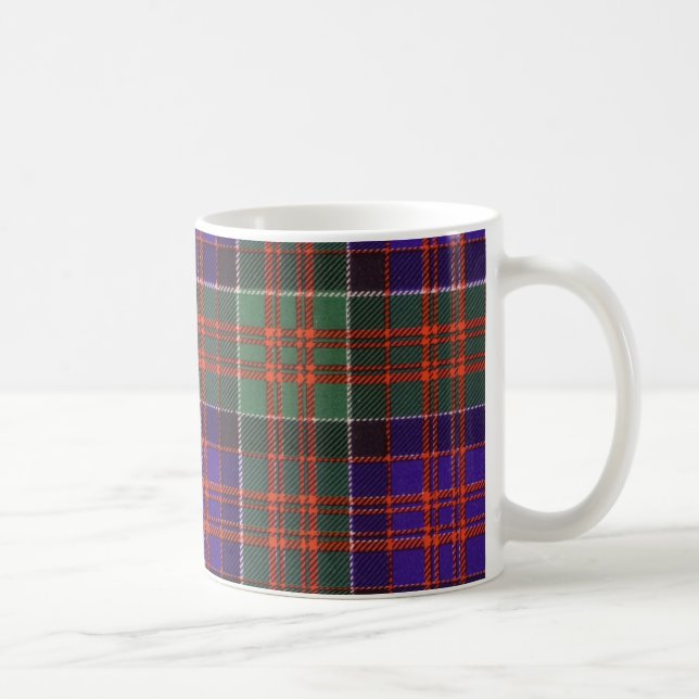 Caneca De Café Tartan escocês real - Macdonald de Clanranall (Direita)