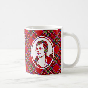 Caneca De Café Tartan Escócia o Bardo Rabbie Burns